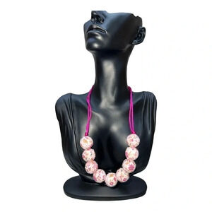 KIDS ADJUSTABLE NYLON CORD NECKLACE WITH‎ BEADS